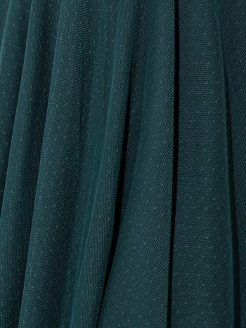 Green dotted tulle dress detail • Sassa Björg