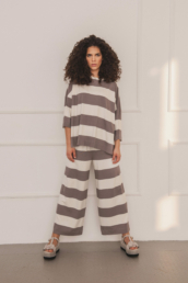 Striped casual outfit set of two pieces front scaled uai • Sassa Björg