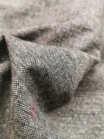 Grey Tweed skirt with a bow fabric • Sassa Björg