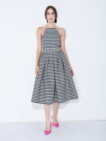 strappy dress sailors stripes front • Sassa Björg
