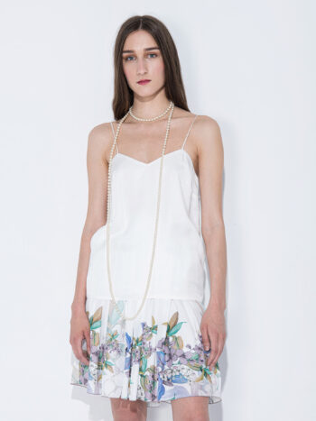 white strappy top front • Sassa Björg