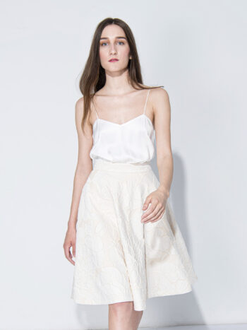 white strappy top walking • Sassa Björg