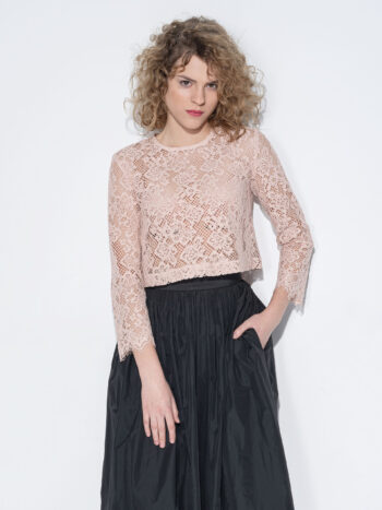 black taffeta skirt featured • Sassa Björg
