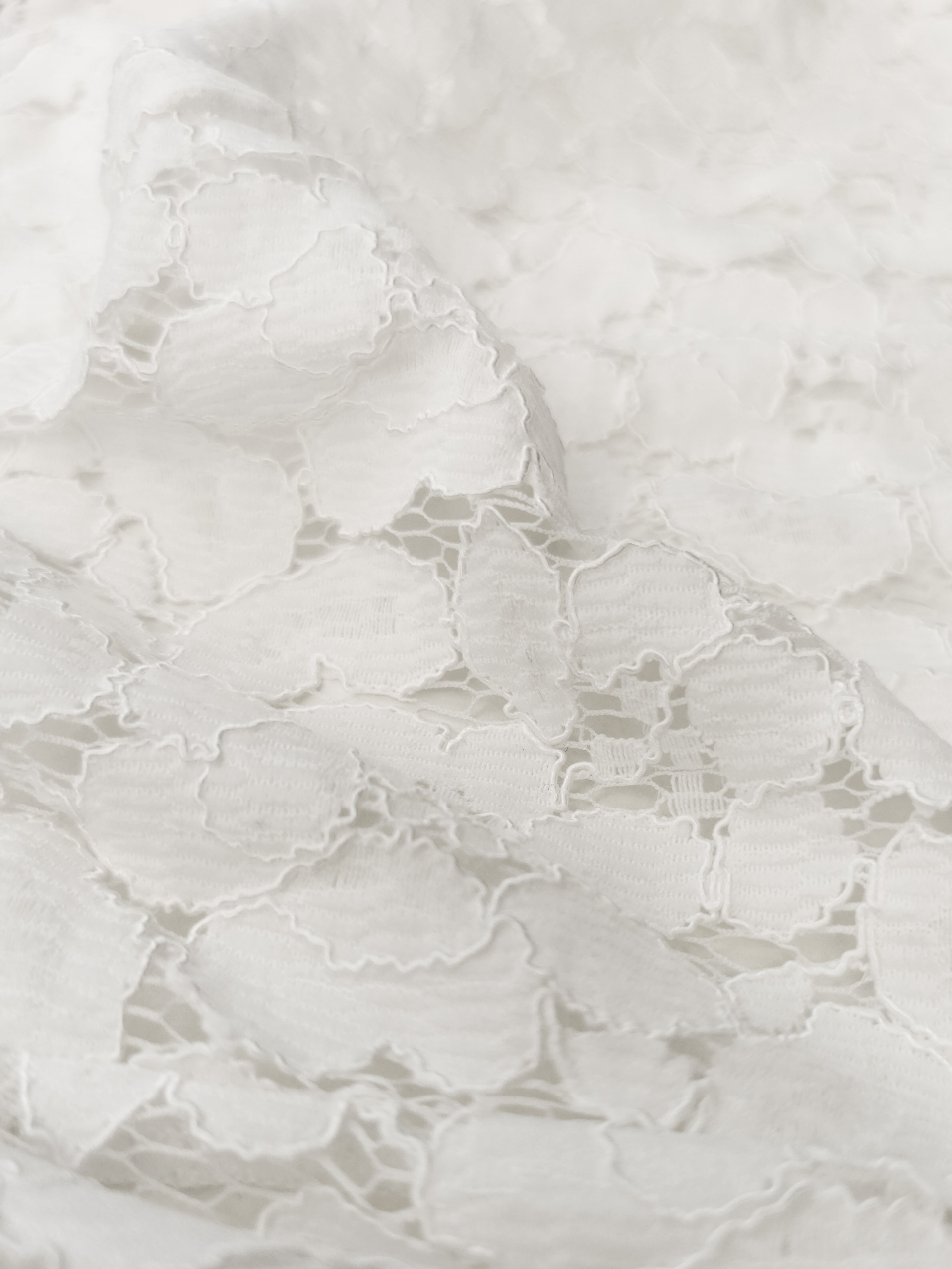 white lace blouse fabric • Sassa Björg