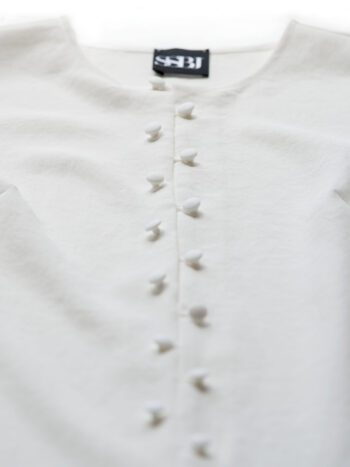 endless buttons dress closeup • Sassa Björg