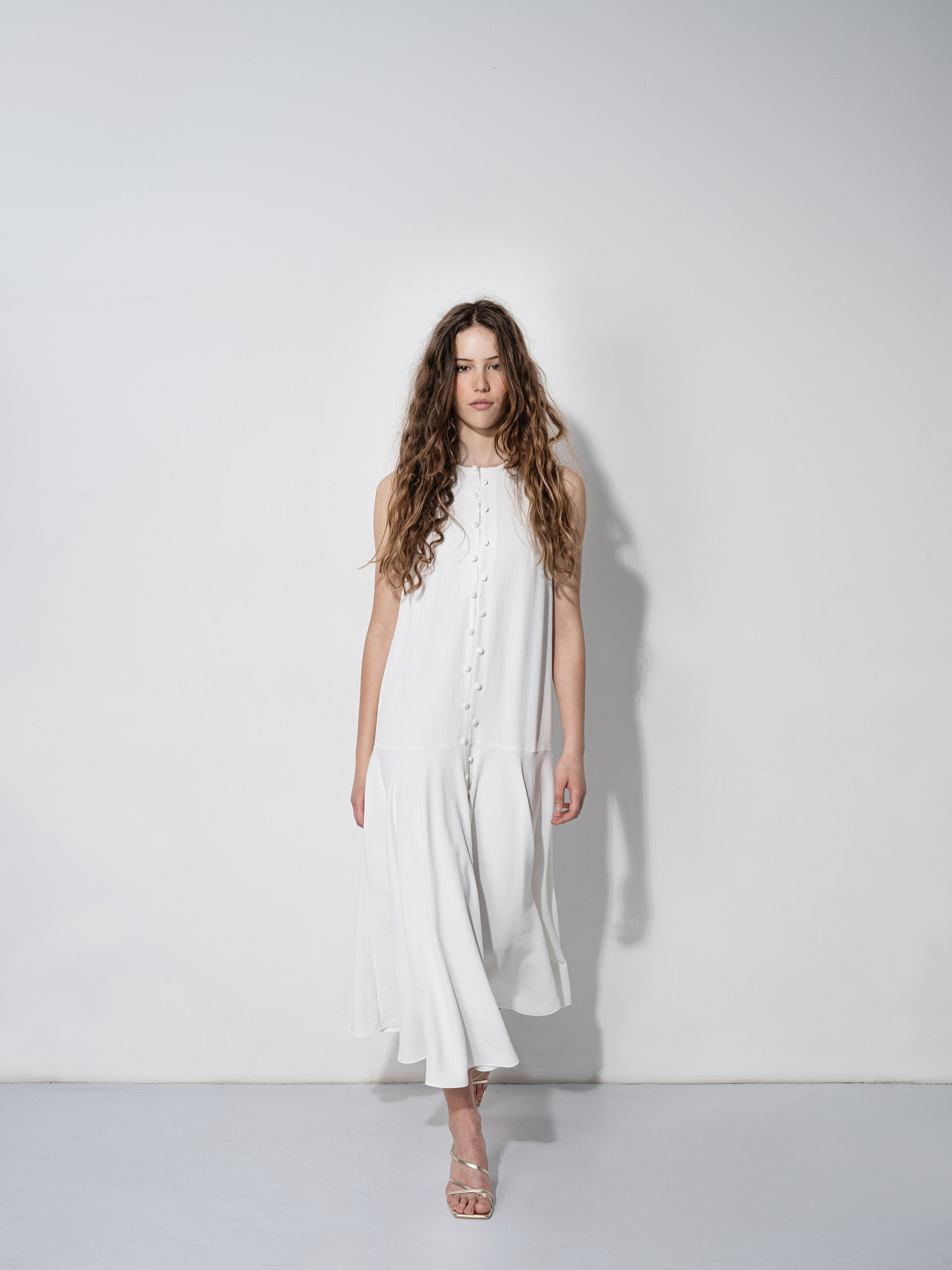 endless buttons dress • Sassa Björg