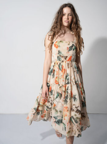ethereal teatime dress walking • Sassa Björg