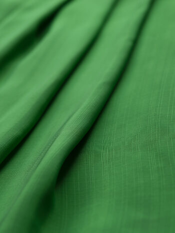 lush green pleated skirt fabric • Sassa Björg