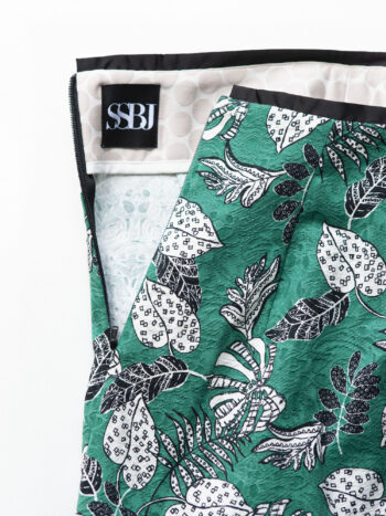 mini skirt leafy jungle fabric • Sassa Björg