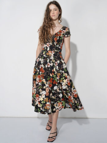 night garden dress pockets • Sassa Björg