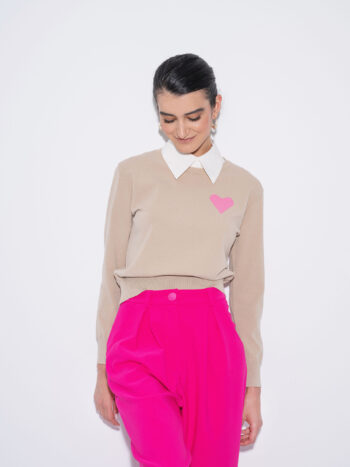 hearty sweater beige • Sassa Björg