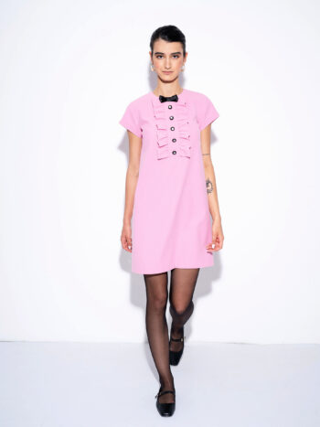 little pink dress with ruffle • Sassa Björg