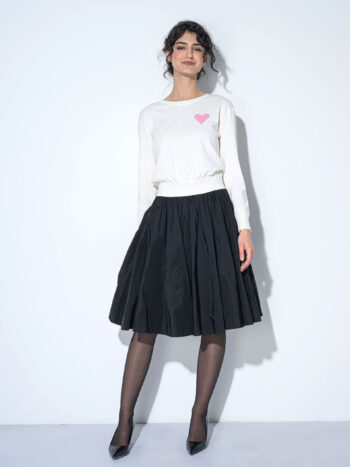 black poppy skirt featured • Sassa Björg