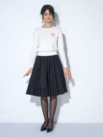 black poppy skirt front • Sassa Björg
