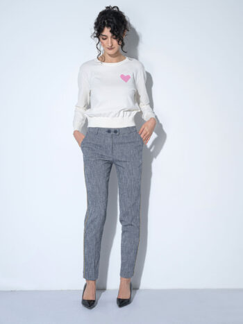 gold edging pants front • Sassa Björg