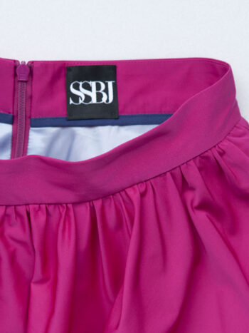 magenta poppy skirt closeup • Sassa Björg