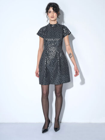 silver disco dress • Sassa Björg