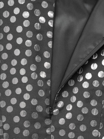 silver disco dress closeup • Sassa Björg
