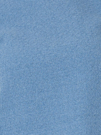 mini tweed skirt box pleat blue fabric 1 • Sassa Björg