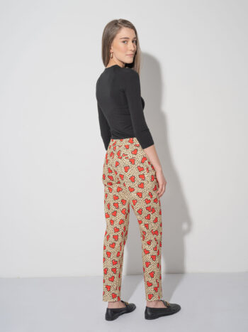 pixelated hearts pants back • Sassa Björg