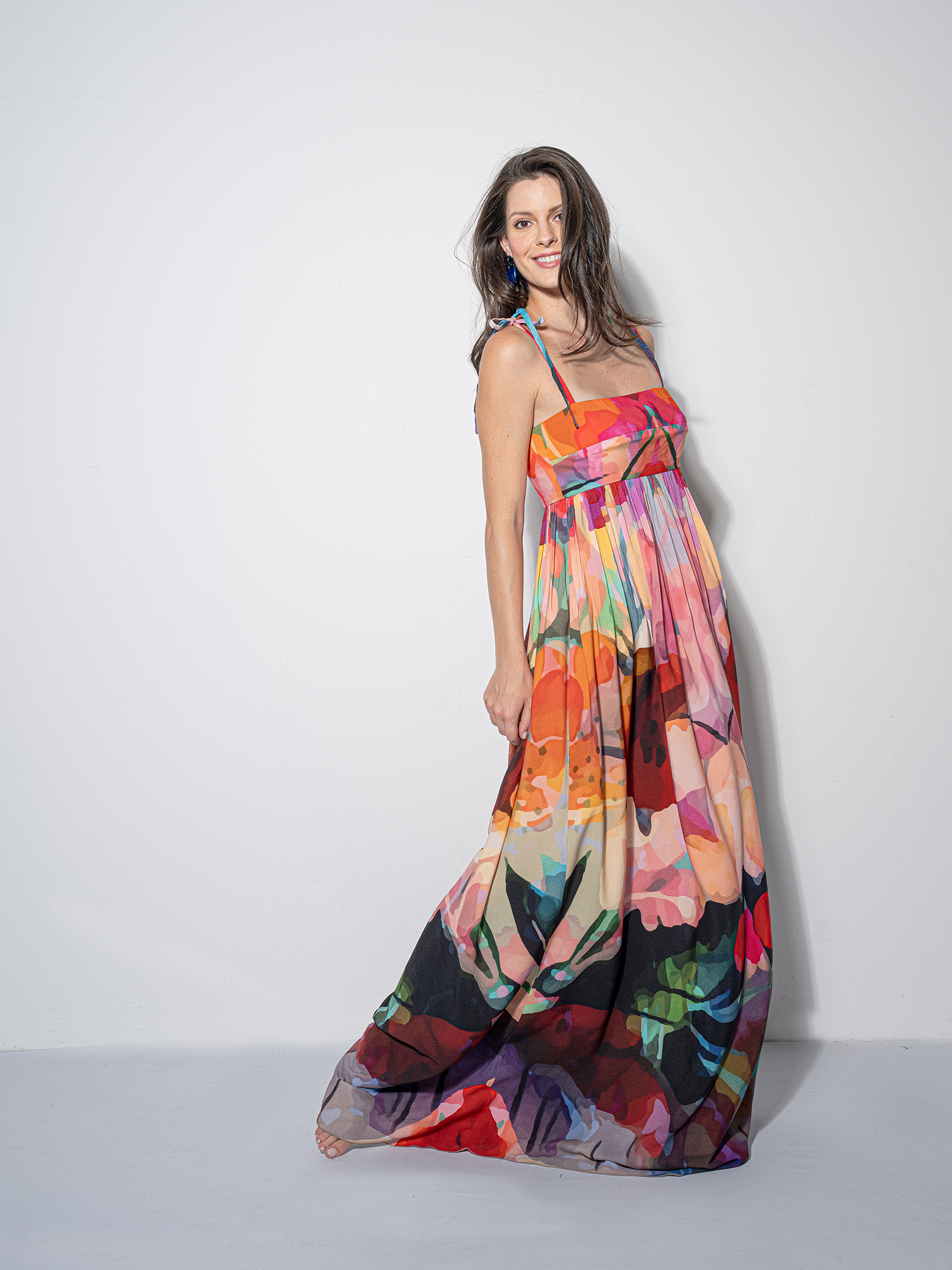dreamflora strappy dress • Sassa Björg