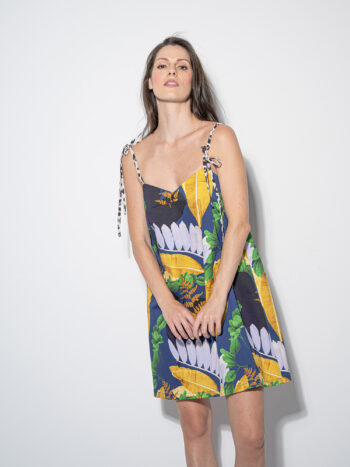 editorial collage summer dress crop • Sassa Björg