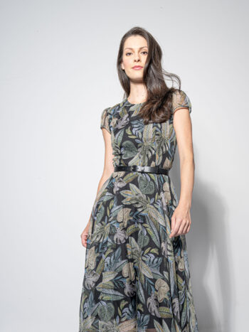 tropical canopy dress crop • Sassa Björg