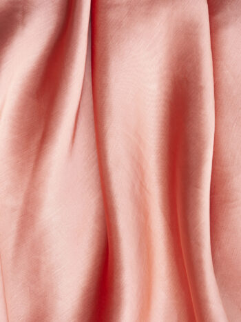 peach satin skirt fabric • Sassa Björg