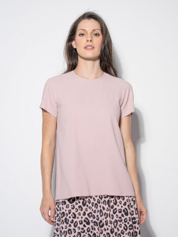 rose ash blouse untucked crop • Sassa Björg