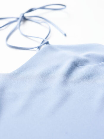 voile strappy top dove blue closeup 1 • Sassa Björg