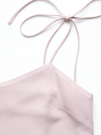 voile strappy top rose ash closeup • Sassa Björg